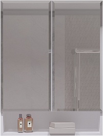 Opadiris Мебель для ванной Фреш 120 L под стиральную машину подвесная белая – фотография-12